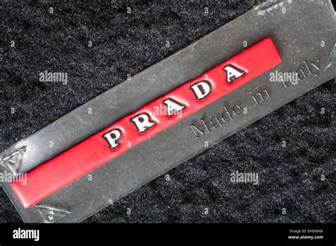 rubber prada tags red|prada logo identification.